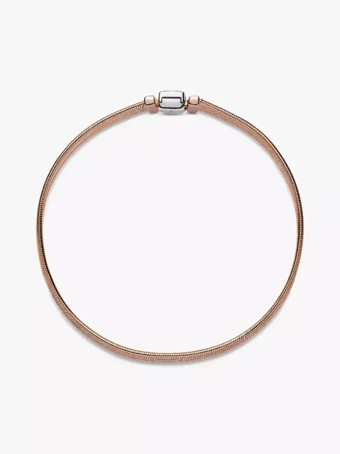 Endgültiger Verkauf – Pandora Reflexions™ Multi-Snake Chain-Armband aus Sterlingsilber, 14 Karat Roségold-Beschichtung Endgültiger Verkauf – Pandora Reflexions™ Multi-Snake Chain-Armband aus Sterlingsilber, 14 Karat Roségold-Beschichtung