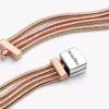 Endgültiger Verkauf – Pandora Reflexions™ Multi-Snake Chain-Armband aus Sterlingsilber, 14 Karat Roségold-Beschichtung Endgültiger Verkauf – Pandora Reflexions™ Multi-Snake Chain-Armband aus Sterlingsilber, 14 Karat Roségold-Beschichtung