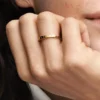 Endgültiger Verkauf – Pandora Signature I-D Ring 14 Karat Gold Endgültiger Verkauf – Pandora Signature I-D Ring 14 Karat Gold
