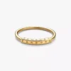 Endgültiger Verkauf – Pandora Signature I-D Ring 14 Karat Gold Endgültiger Verkauf – Pandora Signature I-D Ring 14 Karat Gold