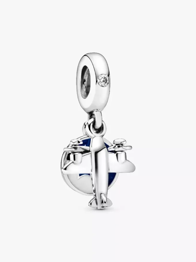 Endgültiger Verkauf – Propellerflugzeug-Dangle Charm aus Sterlingsilber Endgültiger Verkauf – Propellerflugzeug-Dangle Charm aus Sterlingsilber