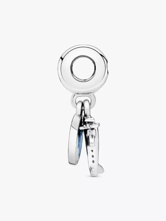 Endgültiger Verkauf – Propellerflugzeug-Dangle Charm aus Sterlingsilber Endgültiger Verkauf – Propellerflugzeug-Dangle Charm aus Sterlingsilber
