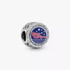 Endgültiger Verkauf – „Stars & Stripes“-Charm aus Sterlingsilber Endgültiger Verkauf – „Stars & Stripes“-Charm aus Sterlingsilber