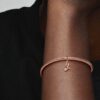 ENDVERKAUF – Buchstabe G Script Alphabet-Dangle Charm – 14 Karat Roségold-Beschichtung ENDVERKAUF – Buchstabe G Script Alphabet-Dangle Charm – 14 Karat Roségold-Beschichtung