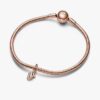 ENDVERKAUF – Buchstabe V Script Alphabet-Dangle Charm – 14 Karat Roségold-Beschichtung ENDVERKAUF – Buchstabe V Script Alphabet-Dangle Charm – 14 Karat Roségold-Beschichtung