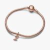 ENDVERKAUF – Buchstabe Z Script Alphabet-Dangle Charm – 14 Karat Roségold-Beschichtung ENDVERKAUF – Buchstabe Z Script Alphabet-Dangle Charm – 14 Karat Roségold-Beschichtung