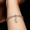 ENDVERKAUF – Disney 100th Anniversary Baloo Lab-grown Diamond Dangle Charm – 0,009 ct TW, 14 Karat Gold, Sterlingsilber ENDVERKAUF – Disney 100th Anniversary Baloo Lab-grown Diamond Dangle Charm – 0,009 ct TW, 14 Karat Gold, Sterlingsilber