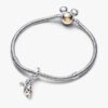 ENDVERKAUF – Disney 100th Anniversary Baloo Lab-grown Diamond Dangle Charm – 0,009 ct TW, 14 Karat Gold, Sterlingsilber ENDVERKAUF – Disney 100th Anniversary Baloo Lab-grown Diamond Dangle Charm – 0,009 ct TW, 14 Karat Gold, Sterlingsilber