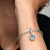 ENDVERKAUF – Doppelter Dangle Charm „Camping Night Sky“ – Sterlingsilber ENDVERKAUF – Doppelter Dangle Charm „Camping Night Sky“ – Sterlingsilber