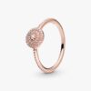 ENDVERKAUF – Eleganter Funkelring – 14 Karat Roségold-Beschichtung ENDVERKAUF – Eleganter Funkelring – 14 Karat Roségold-Beschichtung
