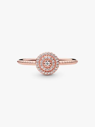 ENDVERKAUF – Eleganter Funkelring – 14 Karat Roségold-Beschichtung ENDVERKAUF – Eleganter Funkelring – 14 Karat Roségold-Beschichtung