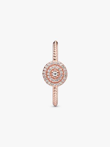 ENDVERKAUF – Eleganter Funkelring – 14 Karat Roségold-Beschichtung ENDVERKAUF – Eleganter Funkelring – 14 Karat Roségold-Beschichtung