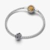 ENDVERKAUF – Game of Thrones funkelnder Drachen-Ei-Charm – Sterlingsilber