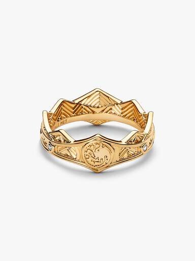 ENDVERKAUF – Game of Thrones „House of the Dragon“-Kronenring – 14-karätige Vergoldung ENDVERKAUF – Game of Thrones „House of the Dragon“-Kronenring – 14-karätige Vergoldung
