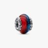 ENDVERKAUF – Game of Thrones „Ice & Fire Dragons“ Doppel-Murano Glass-Charm – Sterlingsilber ENDVERKAUF – Game of Thrones „Ice & Fire Dragons“ Doppel-Murano Glass-Charm – Sterlingsilber