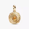 Endverkauf – Game of Thrones Spinning Astrolabe Dangle Charm, 14-karätig vergoldet Endverkauf – Game of Thrones Spinning Astrolabe Dangle Charm, 14-karätig vergoldet