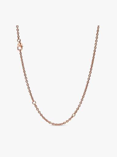 ENDVERKAUF – Kabelkette – 14 Karat Roségold-Beschichtung ENDVERKAUF – Kabelkette – 14 Karat Roségold-Beschichtung