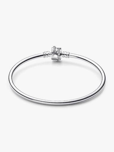 ENDVERKAUF – Pandora Moments Limited Edition Shooting Star Charm Bangle – Sterlingsilber ENDVERKAUF – Pandora Moments Limited Edition Shooting Star Charm Bangle – Sterlingsilber