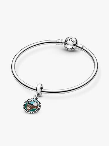 ENDVERKAUF – Vancouver-Bären-Dangle Charm – Sterlingsilber ENDVERKAUF – Vancouver-Bären-Dangle Charm – Sterlingsilber