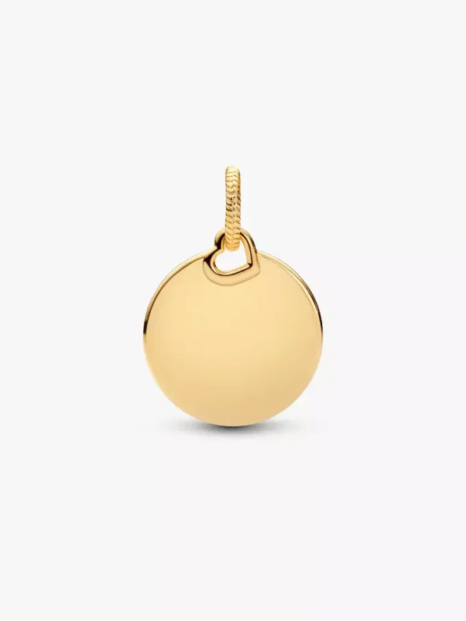 Engel-Charm, 14 Karat vergoldet