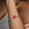 Erdbeer-Charm aus Sterlingsilber