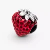 Erdbeer-Charm aus Sterlingsilber