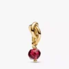 Juli Eternity Circle Dangle Charm Halskette, 2er-Set Juli Eternity Circle Dangle Charm Halskette, 2er-Set