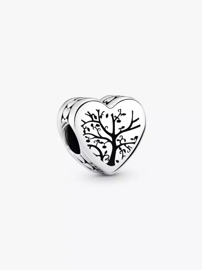 Familia Herz-Charm aus Sterlingsilber Familia Herz-Charm aus Sterlingsilber