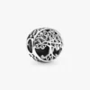 Familienstammbaum-Charm aus Sterlingsilber