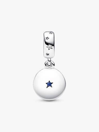 Family Love Double Dangle Charm – Sterlingsilber Family Love Double Dangle Charm – Sterlingsilber