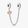 Family Safety Chain Charm – Sterlingsilber, 14 Karat Roségold-Beschichtung Family Safety Chain Charm – Sterlingsilber, 14 Karat Roségold-Beschichtung
