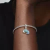 Farbwechselnder Chamäleon-Dangle Charm aus Sterlingsilber Farbwechselnder Chamäleon-Dangle Charm aus Sterlingsilber