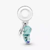 Farbwechselnder Chamäleon-Dangle Charm aus Sterlingsilber Farbwechselnder Chamäleon-Dangle Charm aus Sterlingsilber