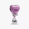Farbwechselnder „Gender Reveal Girl“-Charm aus Sterlingsilber Farbwechselnder „Gender Reveal Girl“-Charm aus Sterlingsilber