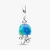 Farbwechselnder Quallen-Dangle Charm – Sterlingsilber Farbwechselnder Quallen-Dangle Charm – Sterlingsilber