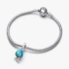 Farbwechselnder Quallen-Dangle Charm – Sterlingsilber Farbwechselnder Quallen-Dangle Charm – Sterlingsilber