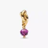 Februar-Dangle Charm-Halsketten-Set zum Gravieren, 3er-Set Februar-Dangle Charm-Halsketten-Set zum Gravieren, 3er-Set