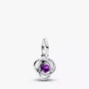 Februar-Ewigkeitkreis-Dangle Charm-Armband-Set, 2er-Set Februar-Ewigkeitkreis-Dangle Charm-Armband-Set, 2er-Set