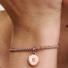 Öffnbarer & gravierbarer Locket-Dangle Charm – 14 Karat Roségold-Beschichtung Öffnbarer & gravierbarer Locket-Dangle Charm – 14 Karat Roségold-Beschichtung