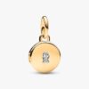 Öffnbarer & gravierbarer Love-Locket-Dangle Charm – 14-karätige Vergoldung