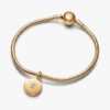 Öffnbarer & gravierbarer Love-Locket-Dangle Charm – 14-karätige Vergoldung