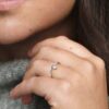 FINAL SALE – Classic Wishbone Ring – Sterlingsilber