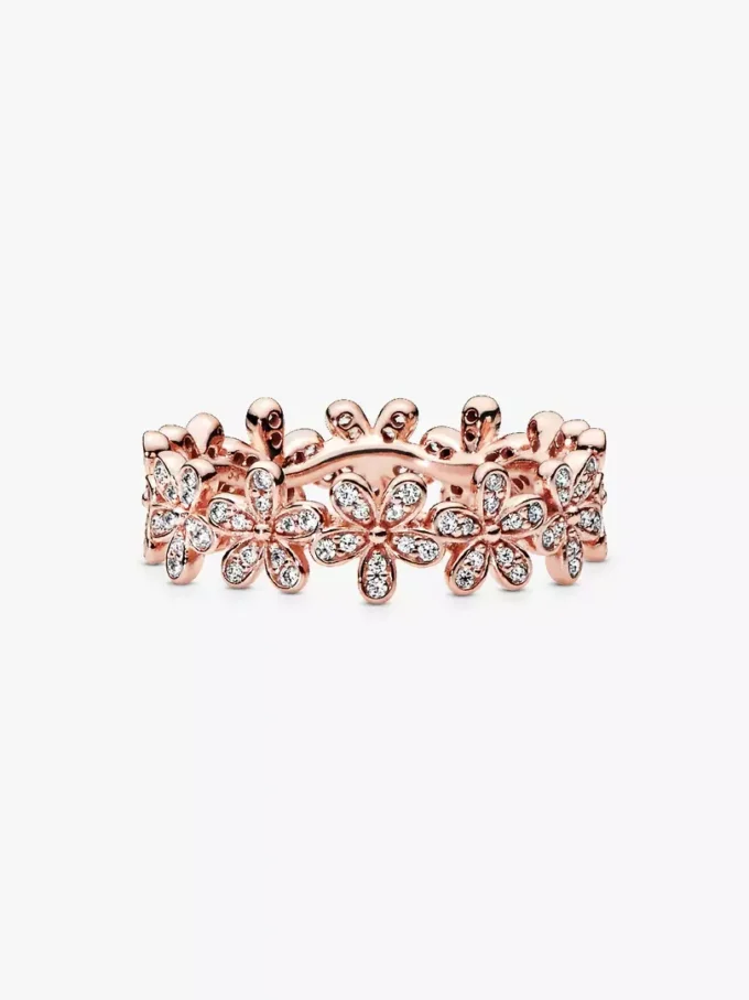 Final Sale – Gänseblümchen-Ring, 14 Karat Roségold-Beschichtung Final Sale – Gänseblümchen-Ring, 14 Karat Roségold-Beschichtung