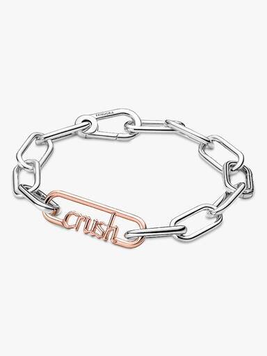 FINAL SALE – Pandora ME Styling Crush Word Link – 14 Karat Roségold-Beschichtung FINAL SALE – Pandora ME Styling Crush Word Link – 14 Karat Roségold-Beschichtung