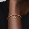 Fische-Sternzeichen-Dangle Charm, 14-karätige Vergoldung Fische-Sternzeichen-Dangle Charm, 14-karätige Vergoldung