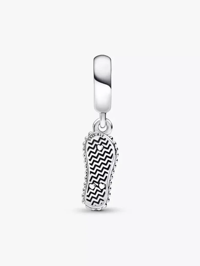 Flip-Flop-Dangle Charm aus Sterlingsilber Flip-Flop-Dangle Charm aus Sterlingsilber