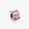 Flying Unicorn Pig Charm – Sterlingsilber Flying Unicorn Pig Charm – Sterlingsilber