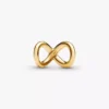 Forever & Always Infinity-Charm, 14-karätig vergoldet Forever & Always Infinity-Charm, 14-karätig vergoldet