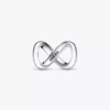 „Forever & Always“ Infinity-Charm aus Sterlingsilber