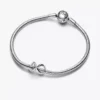 „Forever & Always“ Infinity-Charm aus Sterlingsilber